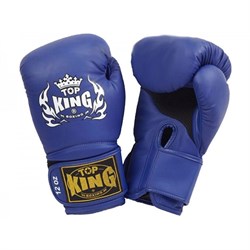 Перчатки боксерские Top King Super Air Blue