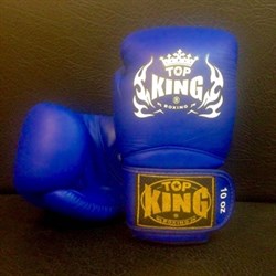 Перчатки боксерские Top King Super Blue