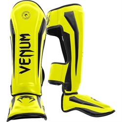 Щитки Venum Elite Neo Yellow
