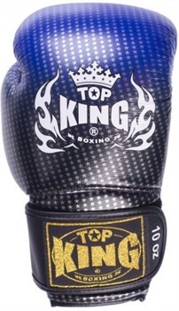 Перчатки боксерские Top King синие