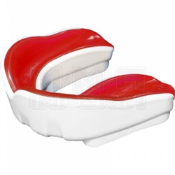 Капа Bad Boy Mouthguard Gel бело-красная