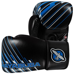 Перчатки боксерские Hayabusa Ikusa Charged 12oz Black/Blue