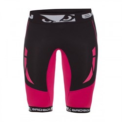Компрессионные шорты женские Bad Boy Ladies Sphere Shorts - Pink&amp;amp;