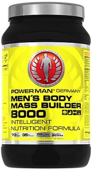 Гейнер PowerMan® Men&amp;#39;s Body Mass Builder 8000