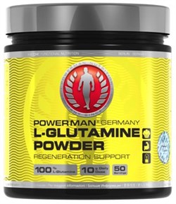 L- глютамин PowerMan® L-Glutamine Powder