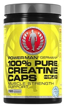 Креатин PowerMan® 100% Pure Creatine Caps