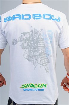 Футболка Badboy Shogan T-shirt белая - спина крупно