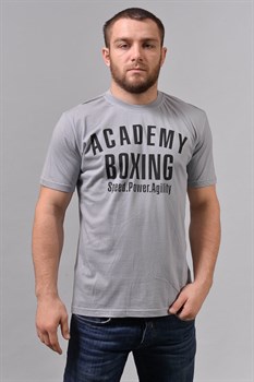 Футболка М-1 Academy Boxing серая