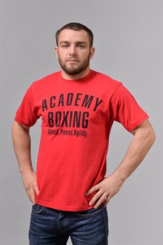 Футболка М-1 Academy Boxing красная