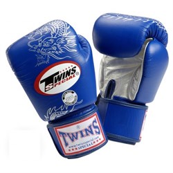 Перчатки боксерские Twins FBGV-6S Blue