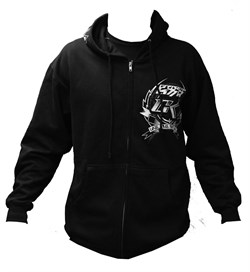 Толстовка Contract Killer CK Factory Hoody Black with White