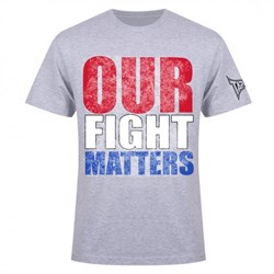 Футболка Tapout Our Fight Matters Men&amp;#39;s T-Shirt Heather