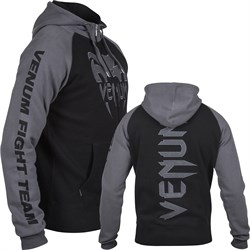Толстовка Venum Pro Team 2.0 Hoody - Black/Grey