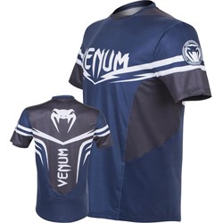 Футболка Venum Sharp 2.0 Dry Tech T-Shirt - Blue/Grey