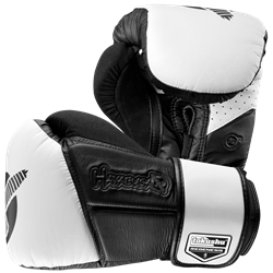 Перчатки боксерские Hayabusa Tokushu Regenesis 16oz Gloves Black / White