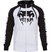 Толстовка Venum Pro Team 2.0 Hoody - Lite Series - All seasons White/Black - фото 10016