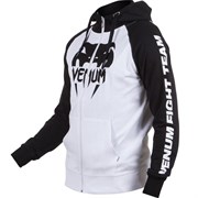 Толстовка Venum Pro Team 2.0 Hoody - Lite Series - All seasons White/Black - фото 10018