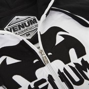 Толстовка Venum Pro Team 2.0 Hoody - Lite Series - All seasons White/Black - фото 10019
