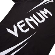 Рашгард Venum Challenger S/S Black/White - фото 10164