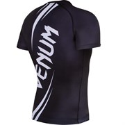 Рашгард Venum Challenger S/S Black/White - фото 10165