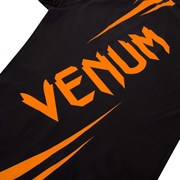 Рашгард Venum Challenger L/S Black/Neo Orange - фото 10171