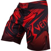 Шорты ММА Venum Shadow Hunter Fight Short - Black/Red - фото 10206