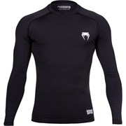 Рашгард Venum Contender 2.0 Black/Ice L/S - фото 10286