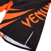 Шорты ММА Venum Challenger Fightshorts - Black/Neo Orange - фото 11336