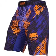 Шорты ММА Venum Neo Camo Blue/Orange/Black - фото 11424