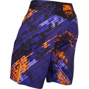 Шорты ММА Venum Neo Camo Blue/Orange/Black - фото 11427