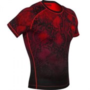 Рашгард Venum Fusion Black/Red S/S - фото 11512