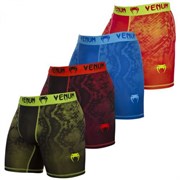 Компрессионные шорты Venum Fusion Compression Shorts - Black Red - фото 11529