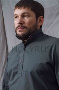 Рубаха Holyrus с манжетами темно-серая