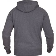 Толстовка Venum Contender Hoody Grey - Neo Yellow Logo - фото 12056