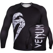 Рашгард Venum Original Giant Black/White L/S - фото 12086