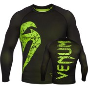 Рашгард Venum Original Giant Black/Yellow L/S - фото 12210