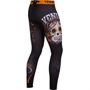 Компрессионные штаны Venum Santa Muerte 2.0 Black - фото 12594
