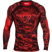 Рашгард Venum Camo Hero - Red L/S - фото 12956