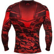 Рашгард Venum Camo Hero - Red L/S - фото 12959