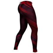 Компрессионные штаны Venum Rapid Black/Red - фото 13340