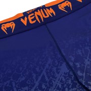 Компрессионные штаны Venum Tropical Blue/Orange - фото 13562