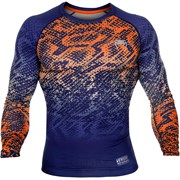 Рашгард Venum Tropical Blue/Orange L/S - фото 13742