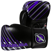Перчатки боксерские Hayabusa Ikusa Charged 10oz Black/Purple - фото 14481