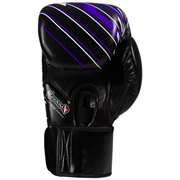 Перчатки боксерские Hayabusa Ikusa Charged 10oz Black/Purple - фото 14482