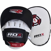 Лапы RDX White/Black With Strap - фото 14956