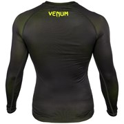 Рашгард Venum Contender 3.0 Black/Yellow L/S - фото 15784