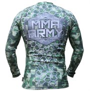 Рашгард Bad Boy MMA Army - вид сзади