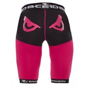Компрессионные шорты женские Bad Boy Ladies Sphere Shorts - Pink& - фото 16844