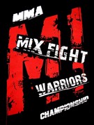 Футболка M-1 MixFight черная - рисунок на груди крупно