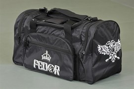 Спортивная сумка "Федор, с орлом" - сторона с боковыми рисунками